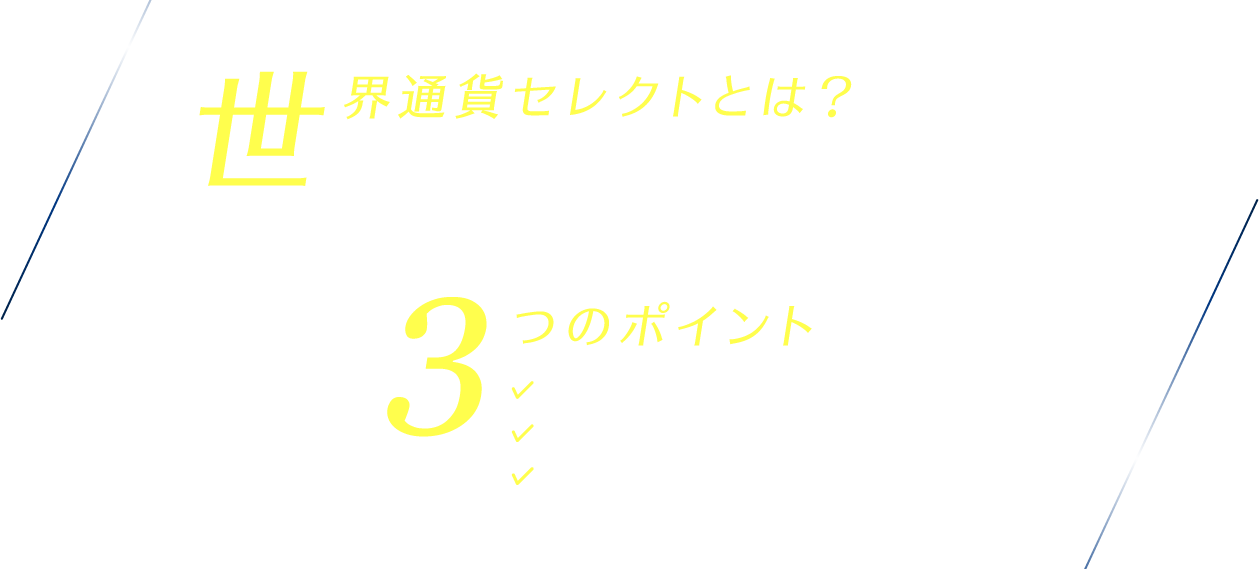 世界通貨セレクトとは？