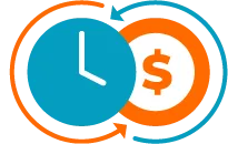 自動で取引のイラスト