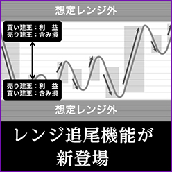 レンジ追尾機能が新登場