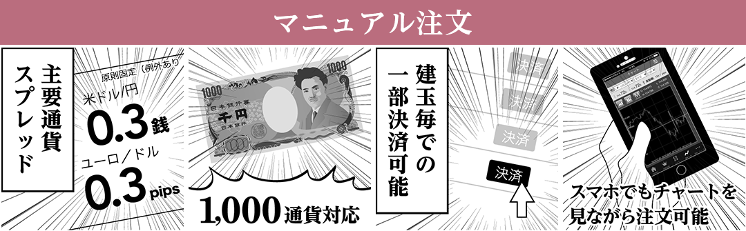 マニュアル注文